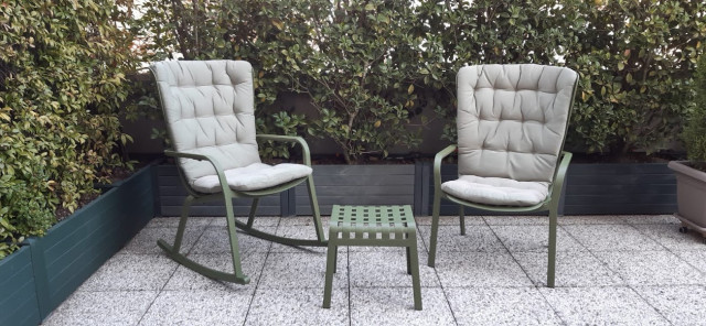 Arredo e restyling terrazza. Work in progress modern-traedaeck