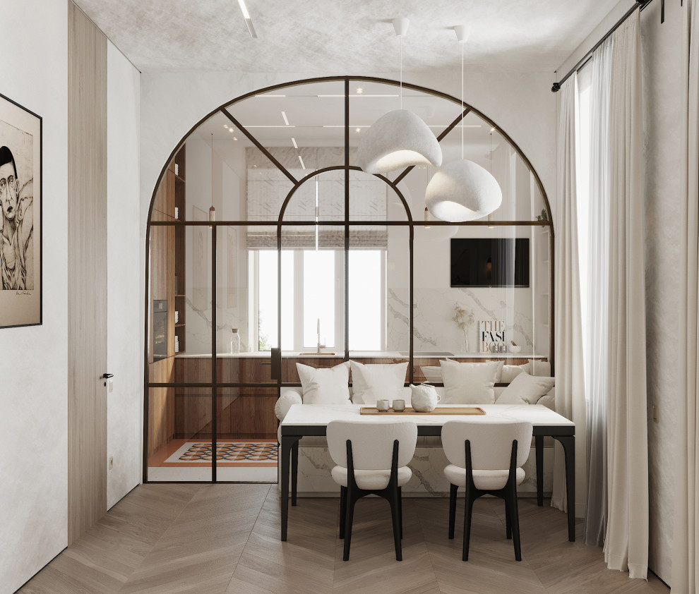 Воздушный и свежий интерьер квартиры