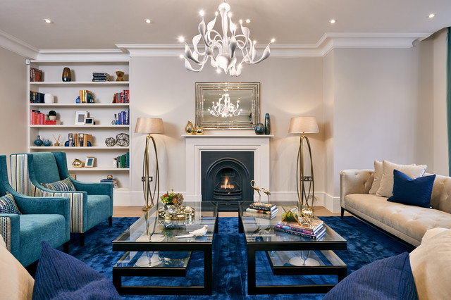Living room contemporary-vardagsrum