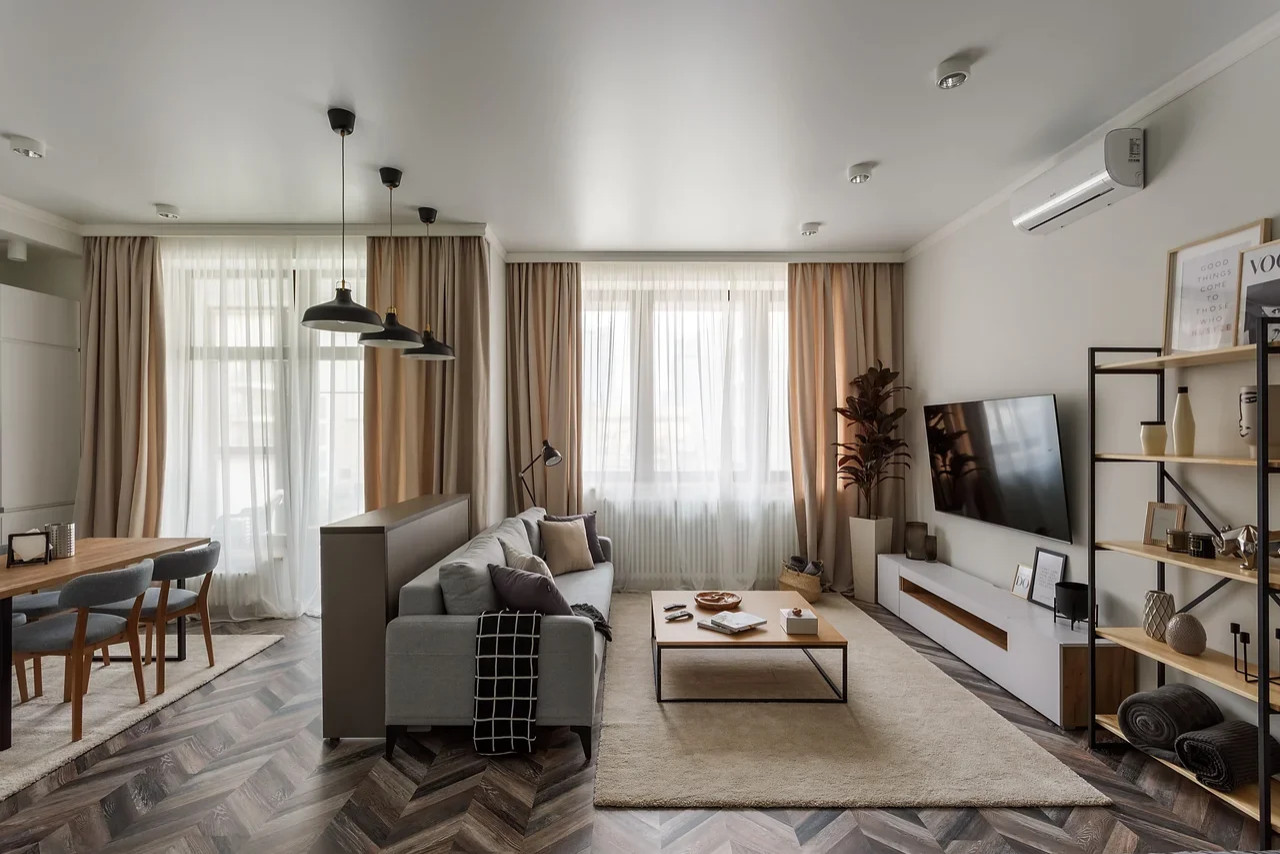 Современный лофт в ЖК Ред Сайд