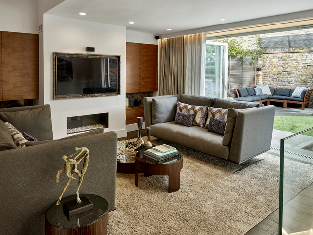 London Project moderne-dagligstue