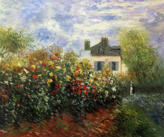 The Garden of Monet at Argenteuil, 1873