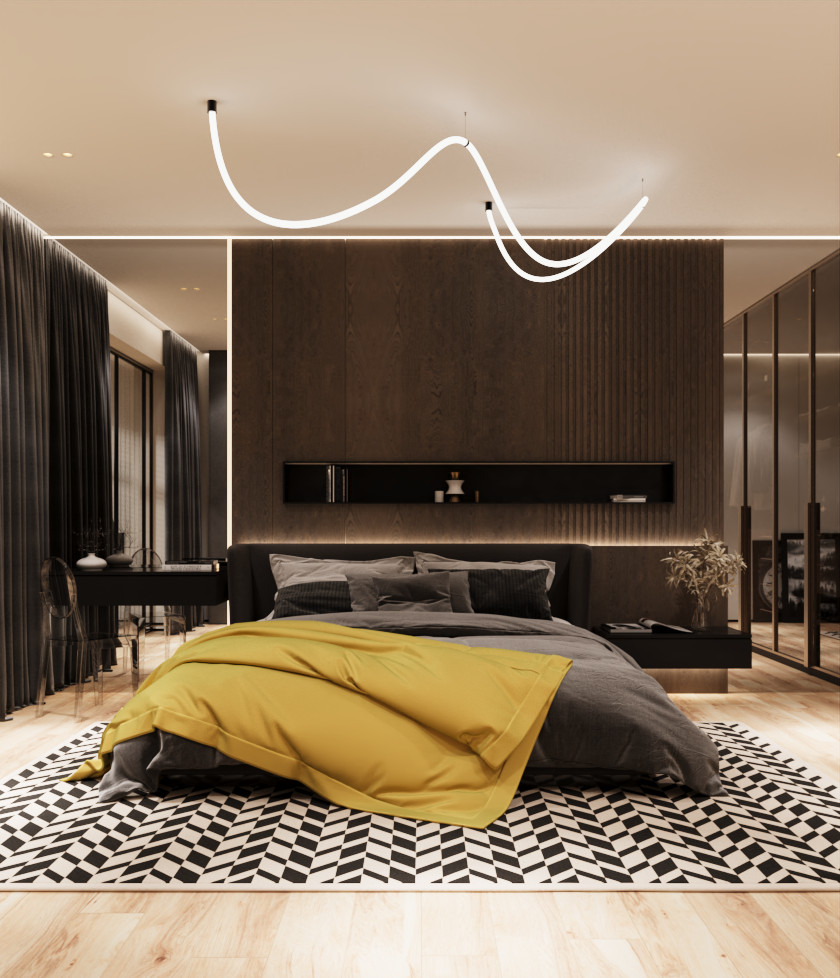 Спальня в современном стиле