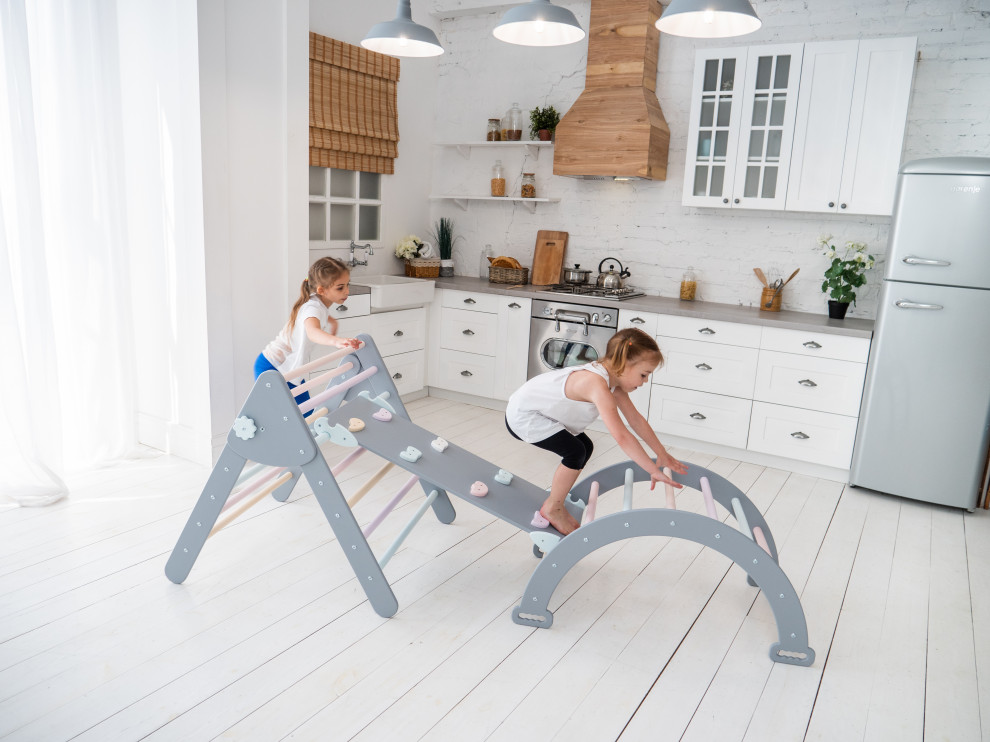 Inspiration for a small scandinavian gender-neutral kids' room remodel in Wilmington