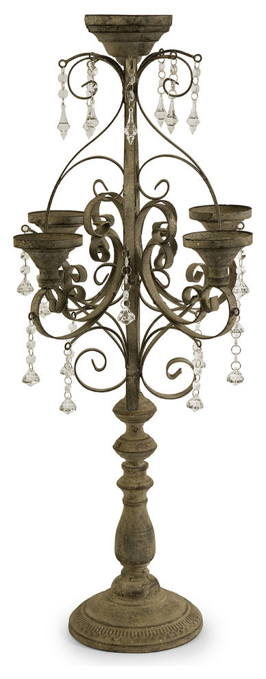 iMax Tracy Candle Chandelier Tabletop X-23086