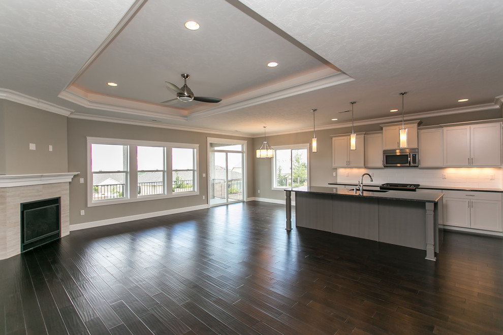 Inspiration for a transitional kitchen remodel in Seattle