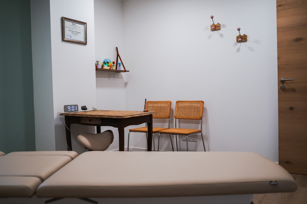 Une ancienne écurie transformée en cabinet d'osthéopathie