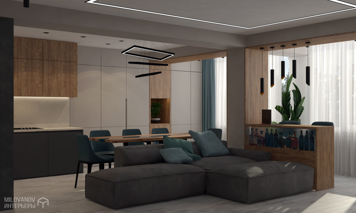 КВАРТИРА ДЛЯ 5 ЧЕЛОВЕК 115М