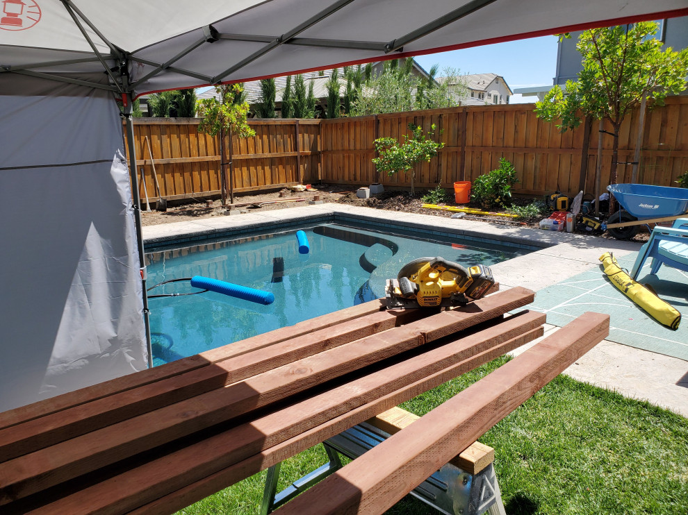 Small Pool Deck