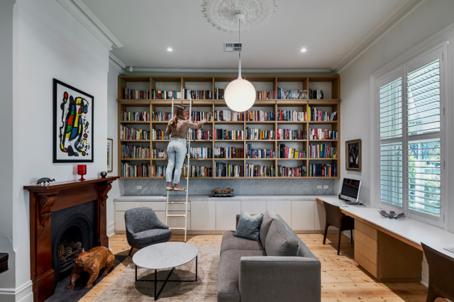 Hetahpool Extension contemporary-home-office
