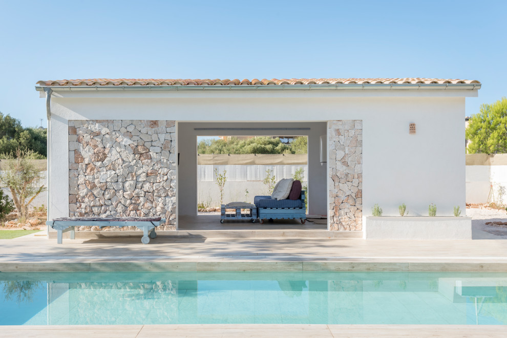 Design ideas for a large mediterranean garden shed and building in Palma de Mallorca.