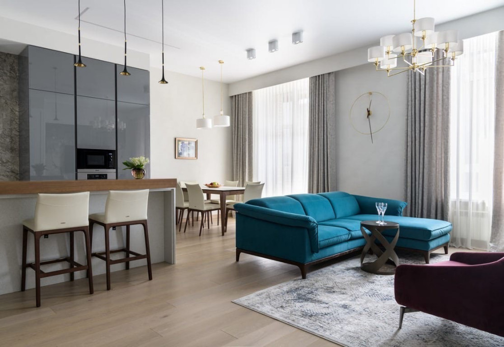 Классические потолки в ЖК Переулок Бульварный