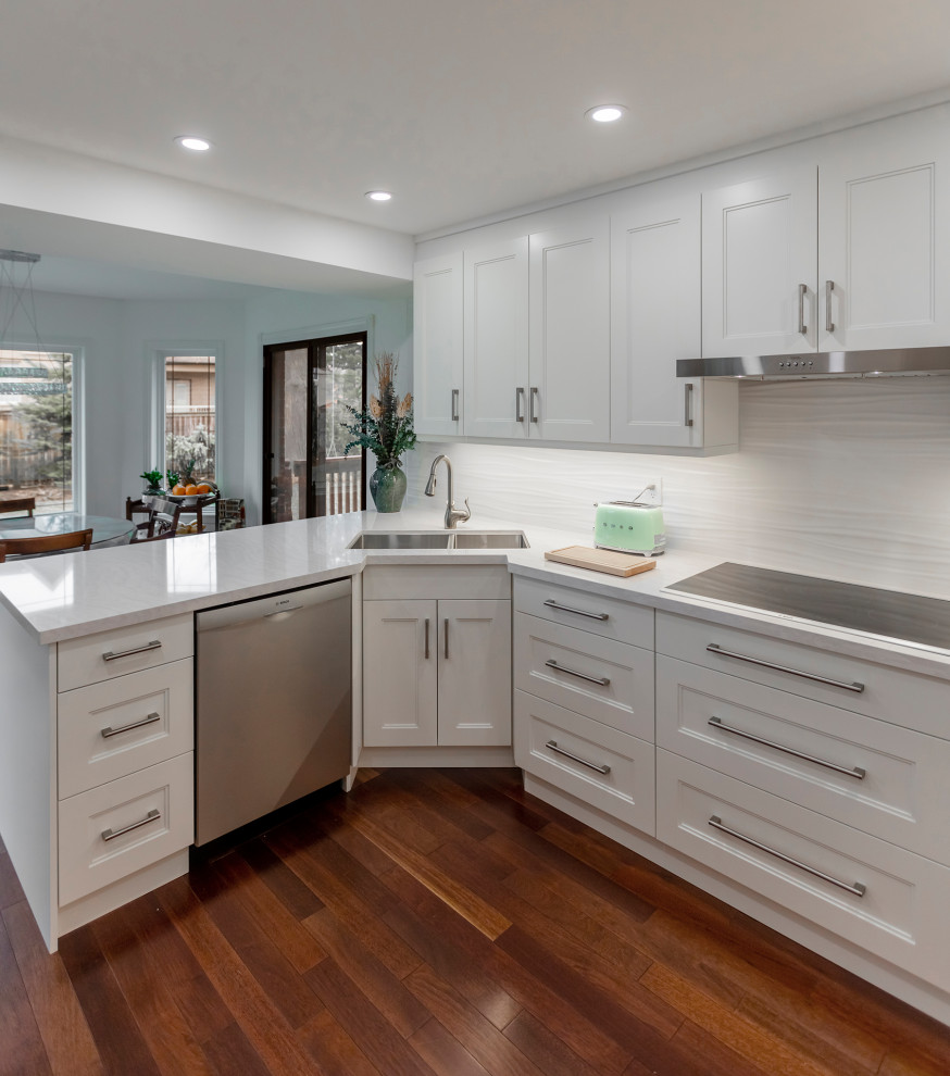 Kitchen - transitional kitchen idea in Toronto