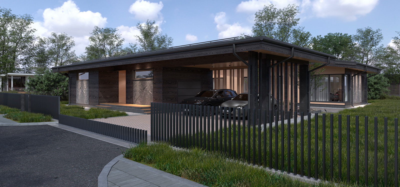 Дом в Скандинавском стиле