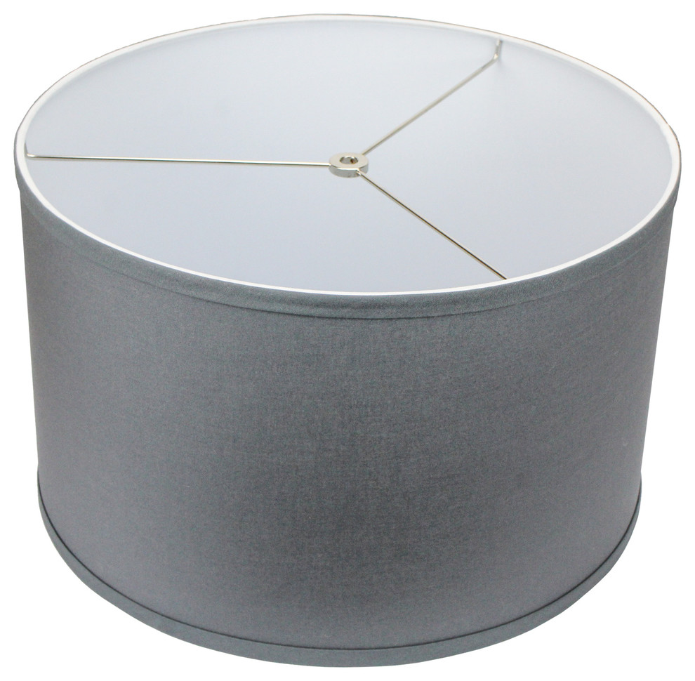 Fenchel Shades, 16"x16"x10" Spider Attachment Drum Lamp Shade