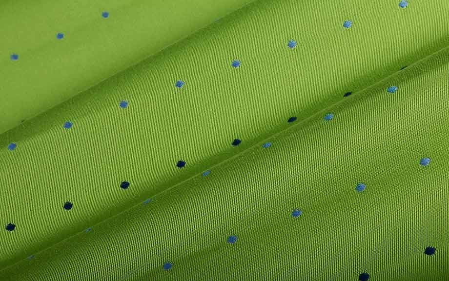 Outdoor Spot Upholstery Fabric in Lime Green