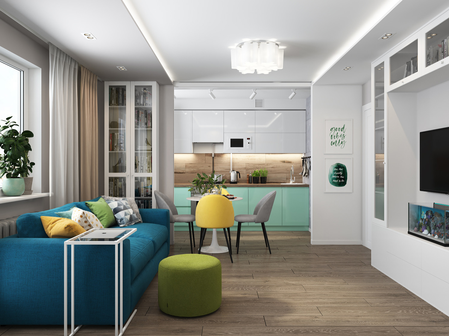 Дизайн квартиры - Металлургов 16, Екатеринбург