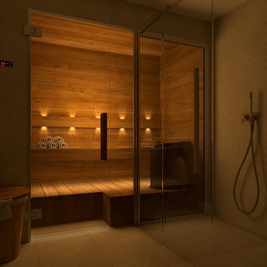 Дизайн-проект сауны в квартире