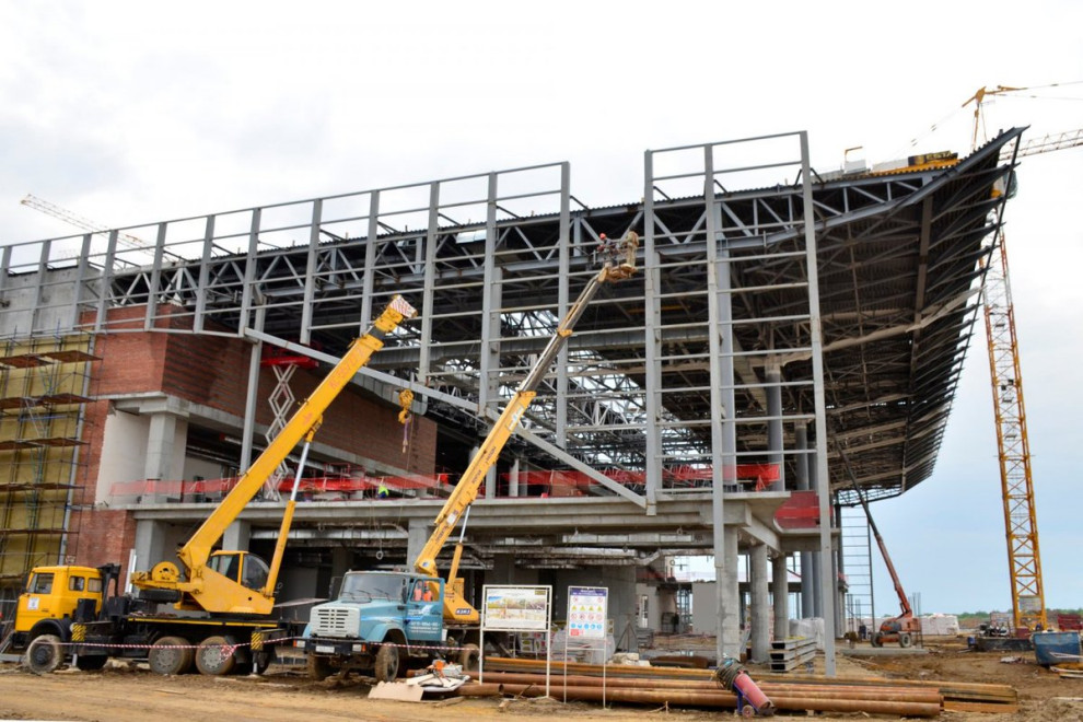 Аэропорт Гагаринский в г. Саратове. Рабочий проект. Окончание стройки.