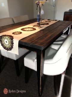 Refinished Dining Room Table - Contemporary - Dining Room - Miami - by
