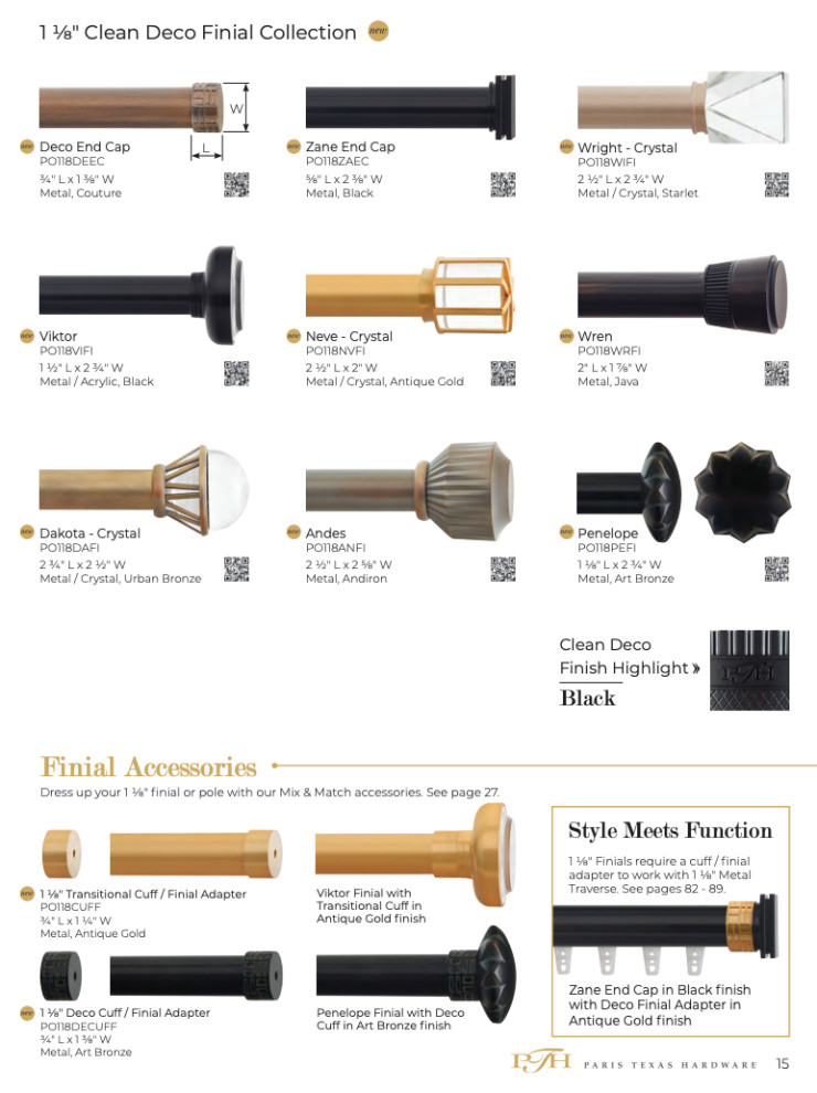 Drapery Hardware