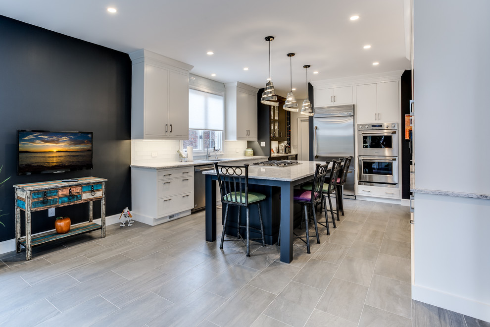 Inspiration for a transitional kitchen remodel in DC Metro