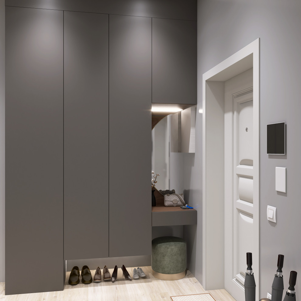 Двухэтажный дом с цокольным этажом 208м2