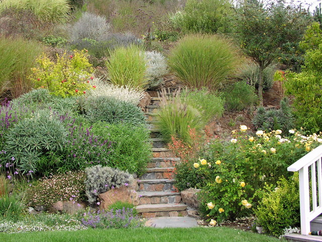 Sloping Garden Here S How To Make It, How To Design A Steep Sloping Garden