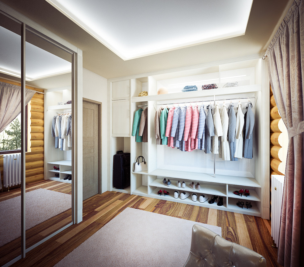 Бревенчатый дом с баней