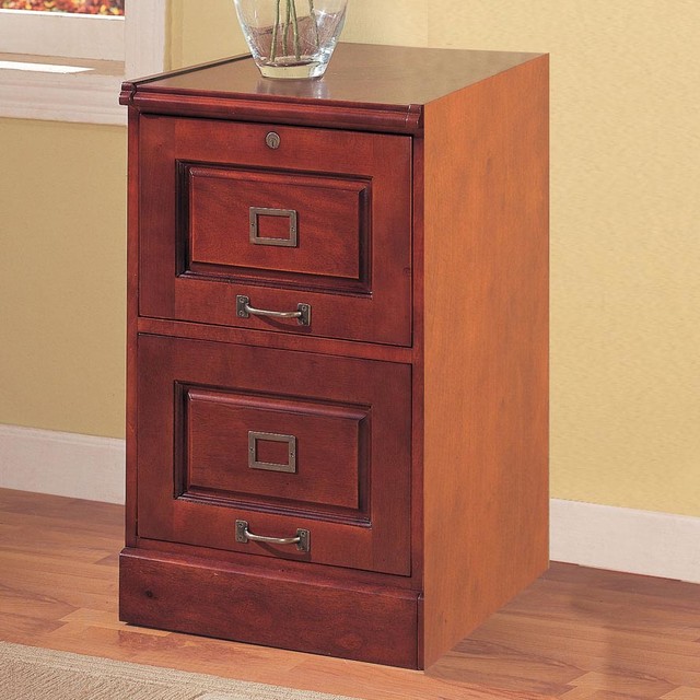 Cherry Traditional File Cabinet