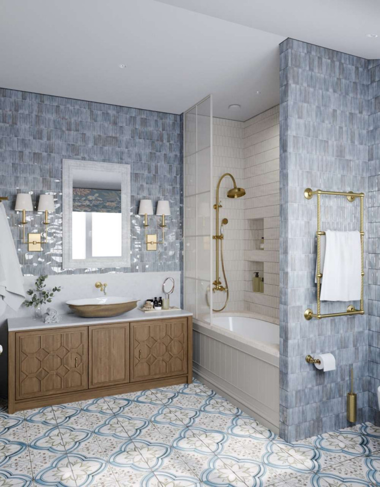 Дизайн-проект дома из клееного бруса в КП «Ново-луговая»