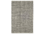 Marled Light Blue Woven Cotton Rug