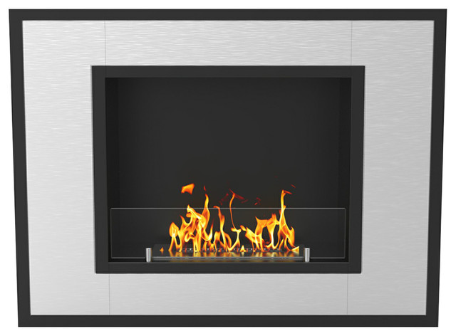 Austin 32 Ventless Built Recessed Bio Ethanol Wall Mounted