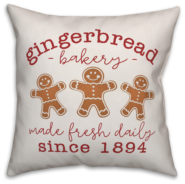 gingerbread pillow