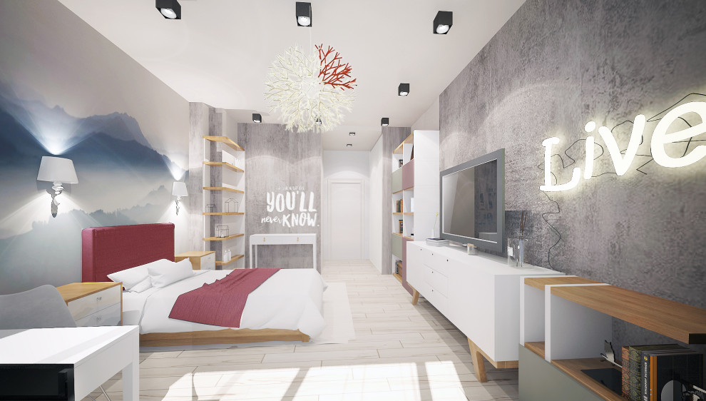 Квартира с камином в ЖК Новая Скандинавия