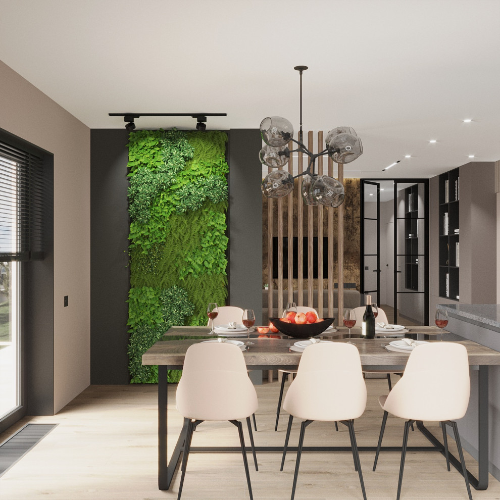 Дизайн-проект дома, площадью 110 м2 в г. Новосибирск. Кольцово