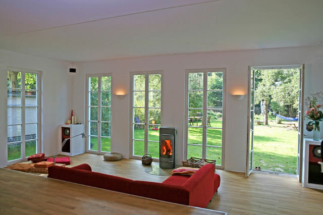 Haus Kleinmachnow skandinavisk-vardagsrum