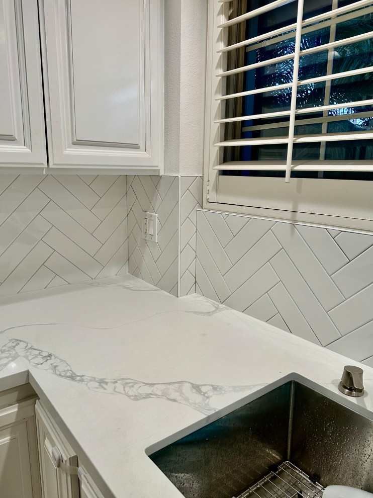 Backsplash & Countertop remodel | Orange County