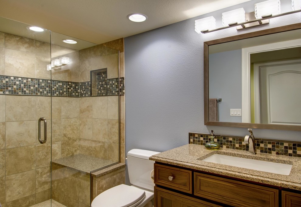 Basement Bathroom & Shower - Traditional - Bathroom - Denver - by FBC ...