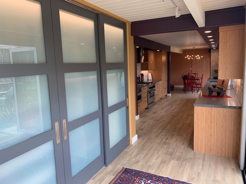 Panoramic Eichler Kitchen