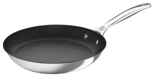 Le Creuset Signature Stainless Steel Non-Stick Frying Pan, 26 cm