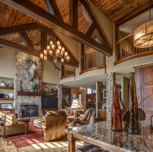 Cedar Park Floor Plan rustico-salon