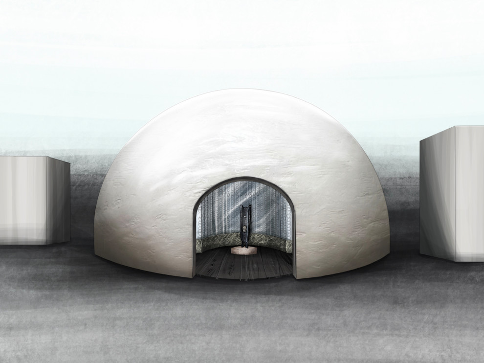 Визуализация дипломного проекта в виде скетчей