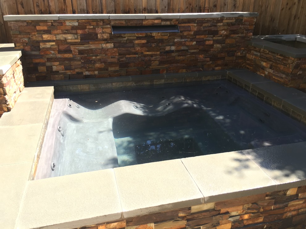 Custom spa and grill, Folsom
