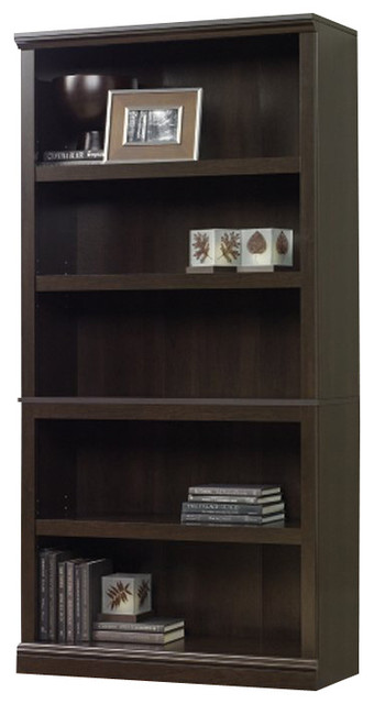 Sauder 5-Shelf Split Bookcase
