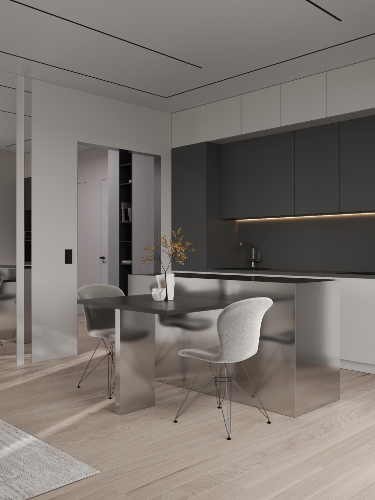 Частный дом в п. Южный с стиле минимализм