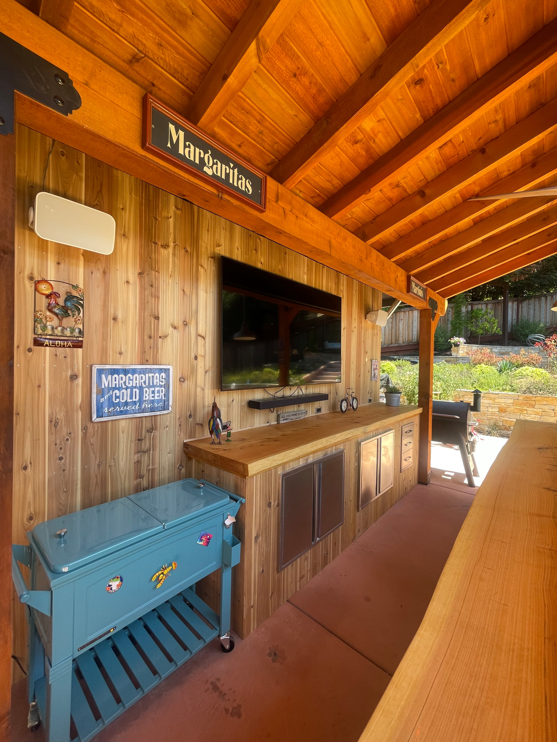 Brunson outdoor bar
