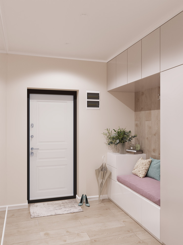 Бюджетный дизайн 3-ком. квартиры