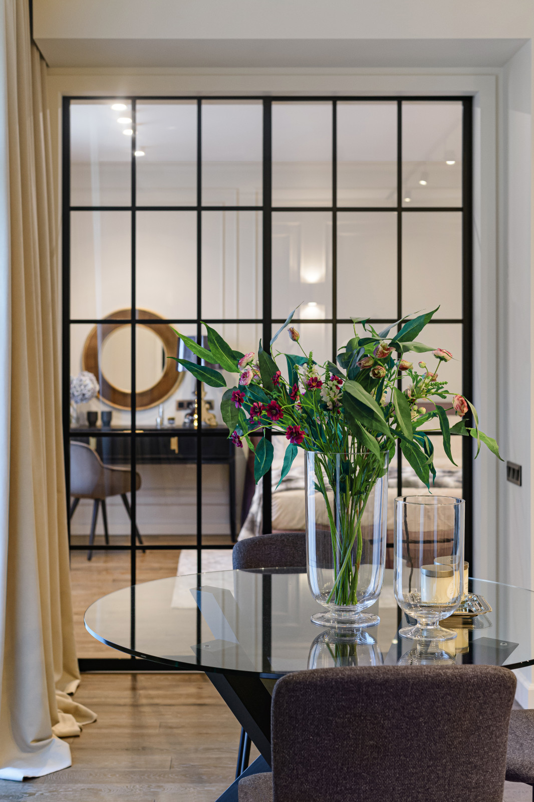 Элегантная двухкомнатная квартира 80м.кв