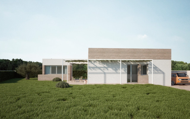 Obra Nueva - Casa GA contemporary-house-exterior